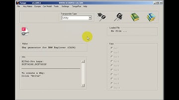 BMW-Explorer.    Prepare KEY F series Via Tango