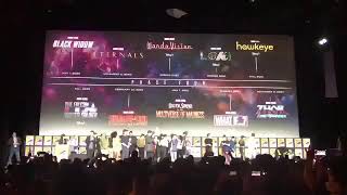 Audience Reaction to Phase 4 & Black Widow Movies - Marvel SDCC (2019)