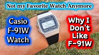 Why I No longer like Casio F-91w ๐ค๐คญ Why I No longer like Casio F-91w ๐ค๐คญ