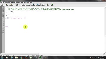 Assembly Language 8086 printing string
