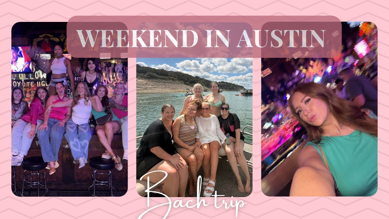 Bachelorette Weekend in Austin 🤍 Come Party With Us 🥳