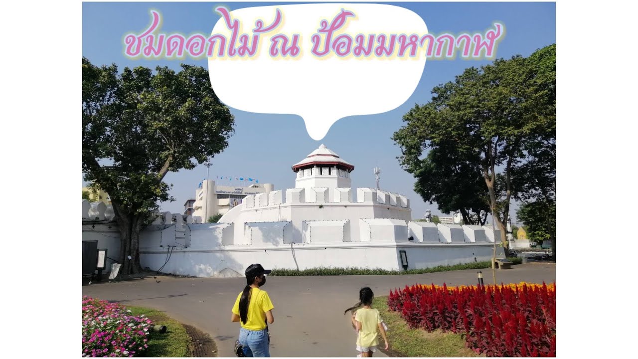 พาลูกหนีพ่อชมดอกไม้ ณ ป้อมมหากาฬ