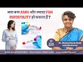 Chances of pregnancy with low amh  high fsh  dr chekuri suvarchala