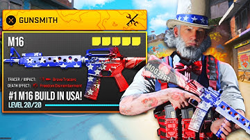 New UNCLE SAM M16 has me Nuking like a True American in MW3... 💥 (Best M16 Class Setup Loadout Meta)