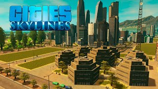Cities Skylines - Центр нанотехнологий, деловой район! #18
