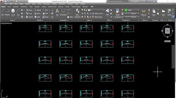 How to Draw Multiple Cross Section in Auto CAD #2. Using Lisp Application NSL