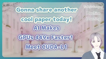 AI Makes GPUs 449x Faster! Meet CUDA-L1