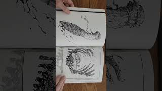 Art Book Flip-Through , link in description #fantasy #penandink #drawing
