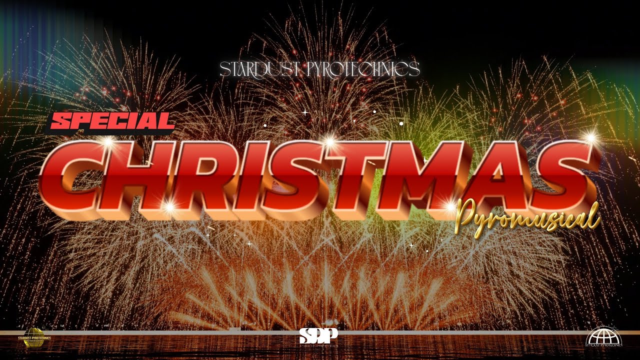4K FWsim || Philippines Christmas pyromusical Show || Stardust Pyrotechnics