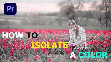 How to ISOLATE A COLOR in Premiere Pro #adobepremierepro #color #ISOLATEA @SmertimbaGraphics SHIVU