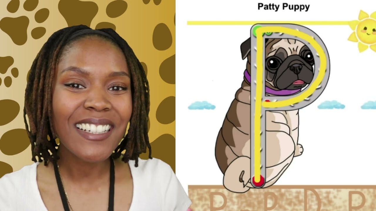 Capital Letter P Handwriting Formation Song