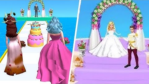wedding Race Run 3D New Game Trailer All Levels Gameplay Android, iOS