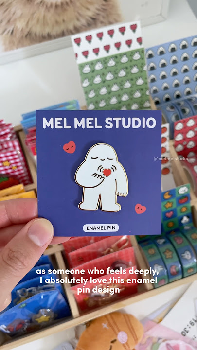 unbox my first enamel pins with me ✏️ #GSJJ #gsjjpins #lapelpins