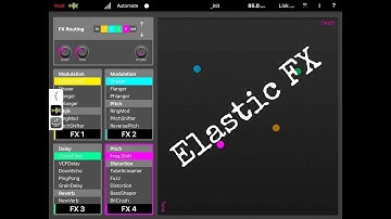 ELASTIC FX Multi Effects Unit Demo & Tutorial for the iPad