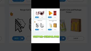 how to add a custom cursor on chrome.