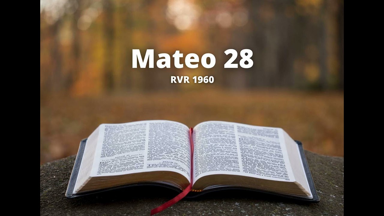 Mateo 28 Reina Valera 1960 Biblia En Audio YouTube Mateo 28 Reina Valera 1960 Biblia En Audio YouTube