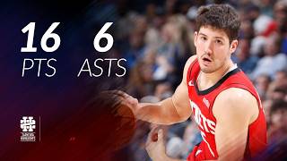 Reed Sheppard 16 pts 6 asts vs Thunder 25/26 season