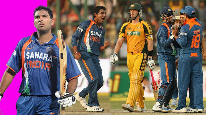 IND VS AUS 3rd Odi (2009) :Yuvraj Singh & Ms Dhoni's Calm Mastery Seals India's Victory in Delhi