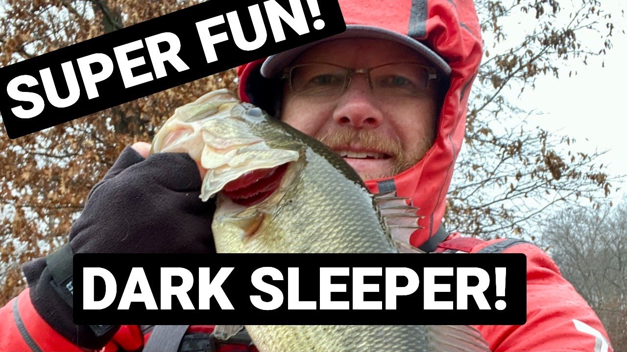 Chasing Bass with the Dark Sleeper in the dead of winter. It’s worth it!