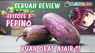 〔SEBUAH REVIEW #3〕BUAH PEPINO OBAT AJAIB?!【NIJISANJI ID | NAGISA ARCINIA】