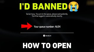 ff I'd Banned 😭 | Server Busy Problem In Free Fire | Why Not Opening Free Fire | Free Fire New Event