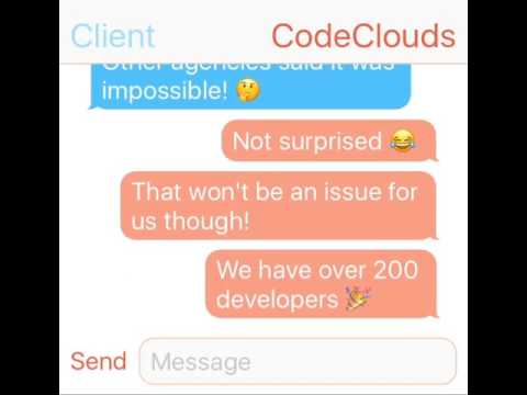 Initial conversation with our clients | CodeClouds