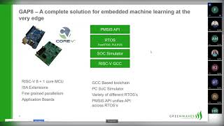 Machine Learning on GAP8 for tiny devices