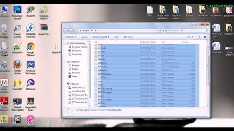 Drupal 7 Çekirdek Güncellemesi