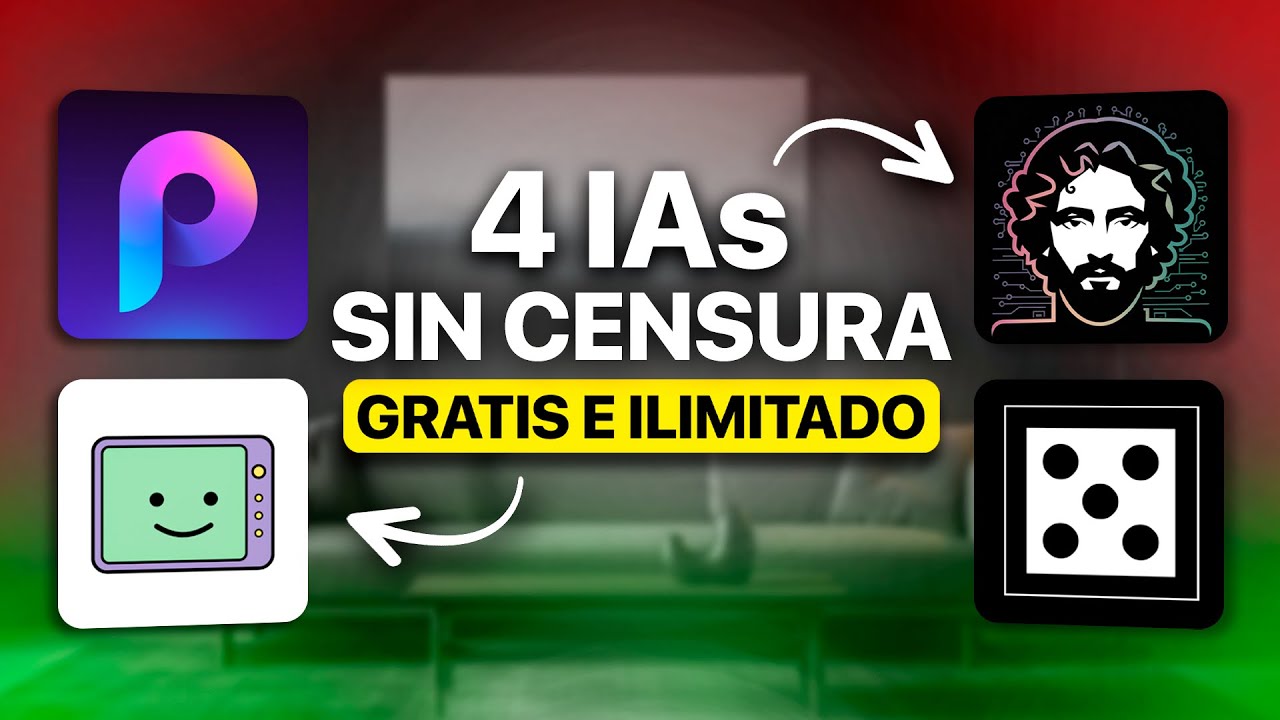 Las 4 Mejores IAs SIN CENSURA Para Crear Imágenes GRATIS e ILIMITADO