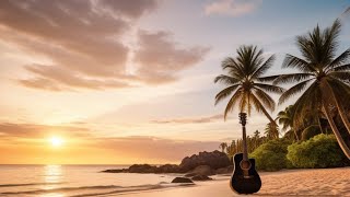 50 Beautiful Guitar Instrumentals 🙏🏾 Guitar on Heavenly Beaches