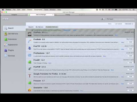 Как установить любое расширение для firefox