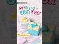 DIY Paper Gift Box 🎁 | Easy paper craft #diy #theartlish #artshorts #paperart