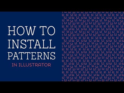 How to Install Patterns in Illustrator