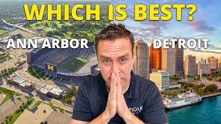 Ann Arbor Vs Detroit?  Which Michigan city is the Best Place to Live?