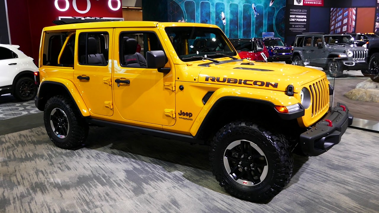 New 2020 Jeep Wrangler Rubicon Exterior Interior Tour 2019 La Auto Show Los Angeles Ca