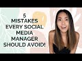 5 Common Mistakes Every Social Media Managers Should Avoid