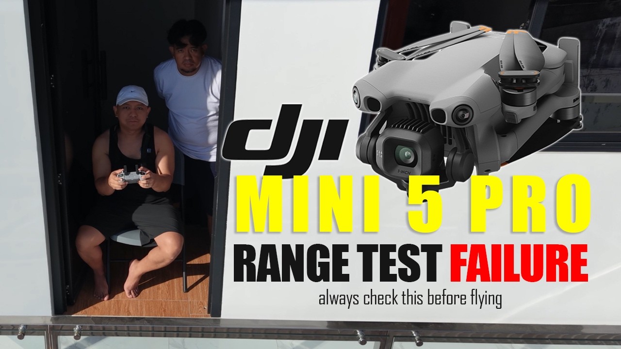 I Tried Testing DJI Mini 5 Pro Range and Forgot This IMPORTANT Thing