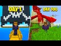 I Survived 100 Days In Minecraft Hexxit (Here's What Happened)