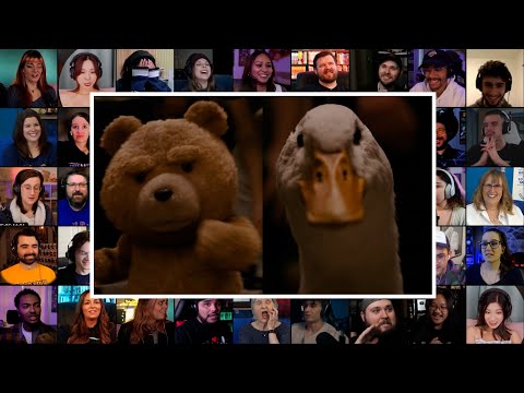 Wild Party Night - Ted vs Duck | Ted : 2012 | Reaction Mashup