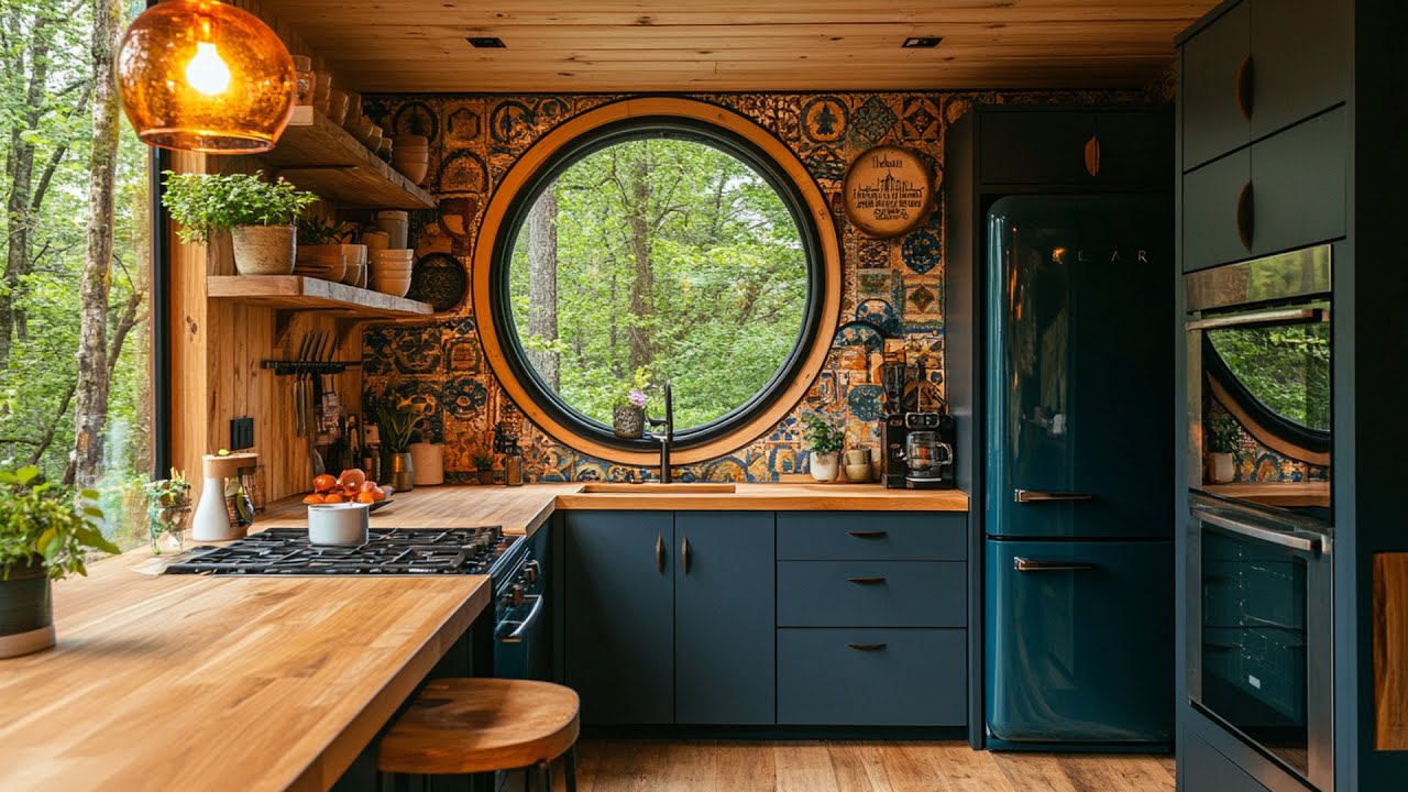 Fresh Morning Spring Kitchen Ambience with Soft Piano Jazz Music & Bossa Nova to Work, Study