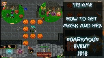 TIBIAME HOW TO GET FREE MASK AND HEX ON @HALLOWEEN EVENT 2018