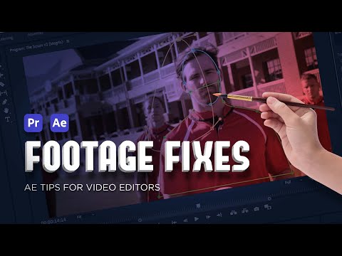 Clean Up Your Footage - After Effects Tips for Video Editors