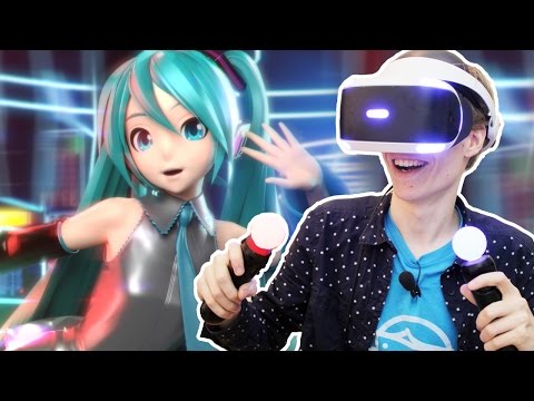 HATSUNE MIKU CONCERT IN VIRTUAL REALITY! | Hatsune Miku: PSVR Future Live (Playstation VR Gameplay)