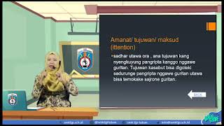 Struktur Geguritan, Bahasa Jawa Kelas XI SMK Taruna Jaya Prawira Tuban