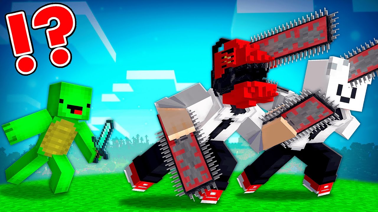 CHAINSAW MAN Speedrunners vs Hunter - Maizen JJ and Mikey