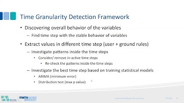 Time-Granularity Detection for Data-Driven Simulation Using Process Mining and System Dynamics