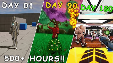 6 Months Of Learning UNREAL ENGINE - My Game Dev Story