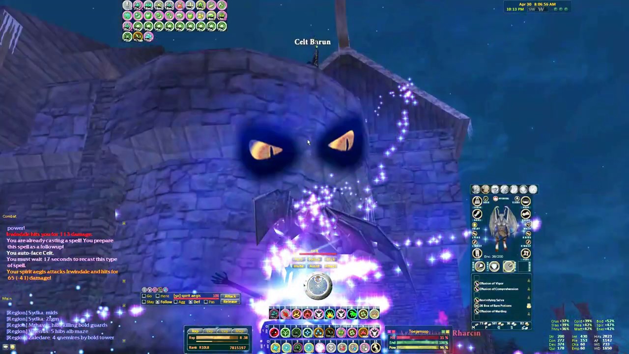 DAoC - Solo Caster Necromancer - Call of Darkness, Road to Rank 11 ( Toejamsop )