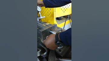 SIDE BEND TEST AS PER EN ISO 15614-1 IN THE MECHANICAL TESTING LABS (USING 40MM FORMER, BENDING STEE