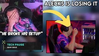 FNS Reacts To PRX Alecks Breaking His Setup after Watching This Round